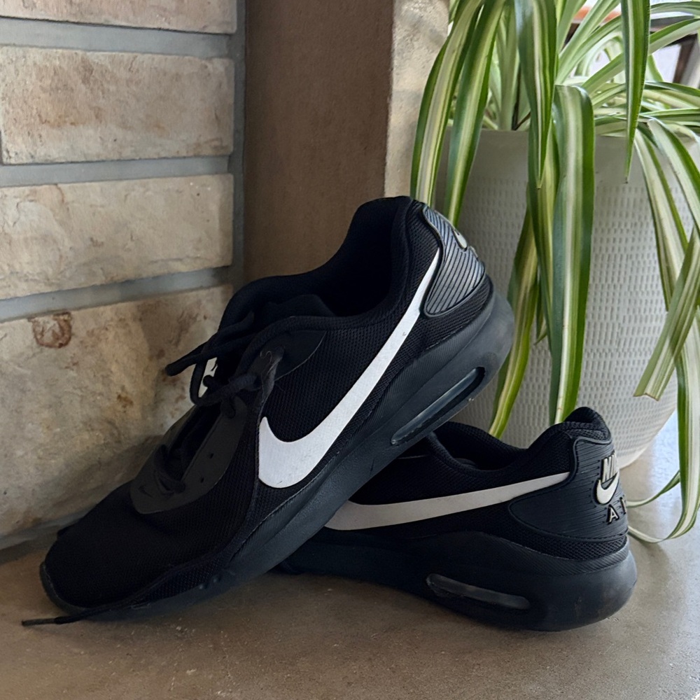 Nike Black Mesh Sneakers